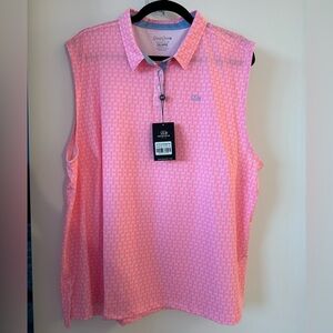 NWT Good Good Golf women’s sleeveless polo